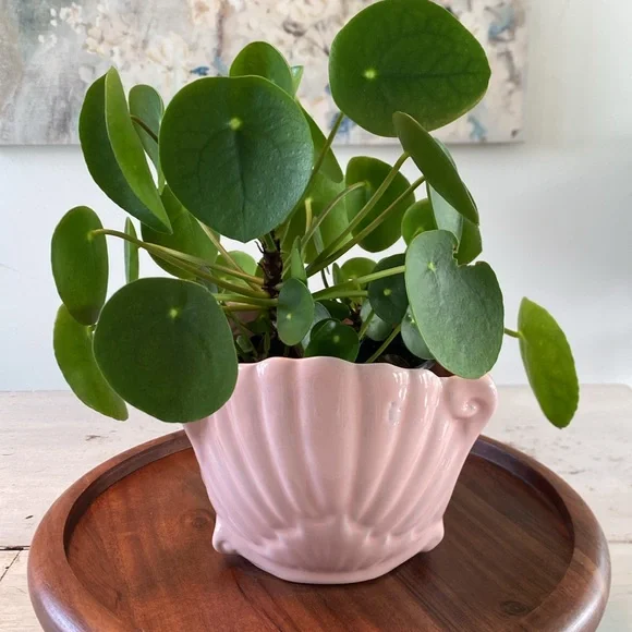 Vintage Ron Gordon Designs Pink Ceramic Art Deco Planter - Picture 9 of 9